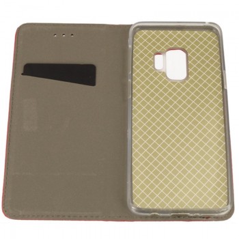 Raudonas atverčiamas Talone dėklas (Samsung S9) Raudonas atverčiamas Talone dėklas (Samsung S9)